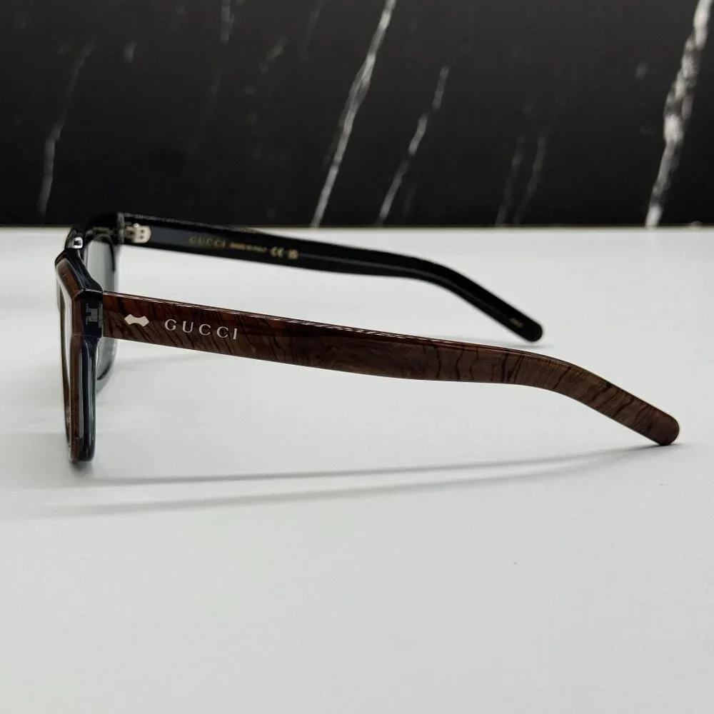 NEW GUCCI SUNGLASSES GG1523S 003 BROWN EYEWEAR